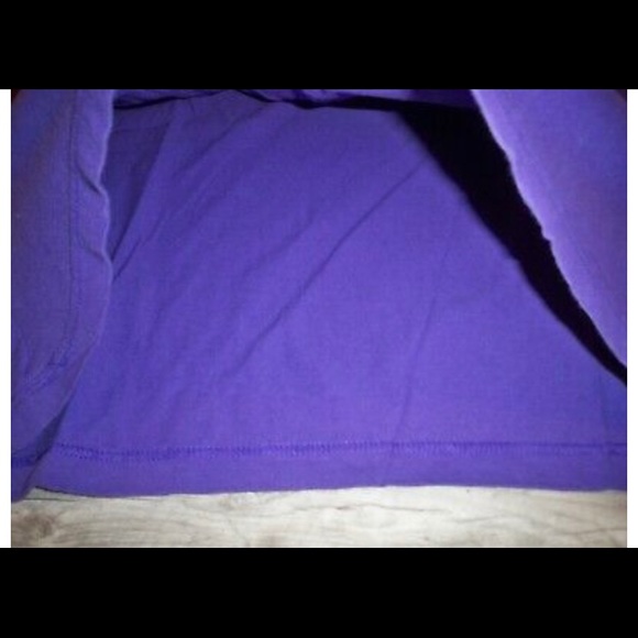 Vintage 1990s Winnie The Pooh HUGE Purple Print T Shirt Tee Adult Size XLarge - Picture 6 of 9